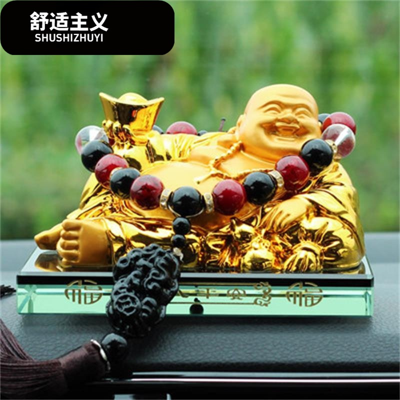 汽车摆件新款创意男士新款创意装饰保平安车载香水座车内饰品摆件
