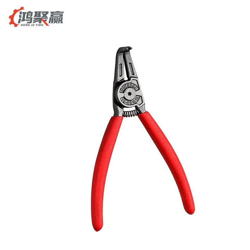 鸿聚赢 卡簧钳 7寸外弯 把高清大图