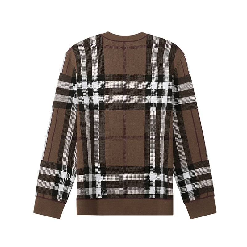 博柏利burberry女款绵羊毛圆领长袖针织衫羊毛衫8058524