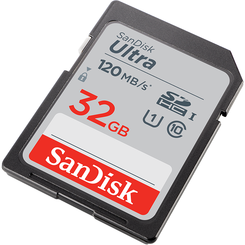 闪迪(SanDisk)32GB SD存储卡 C10 至尊高速版内存卡 读速120MB/s 捕捉全高清 数码相机理想伴侣