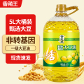 香飚王100%纯大豆油5升装非转基因东北一级家用健康食用油 5L
