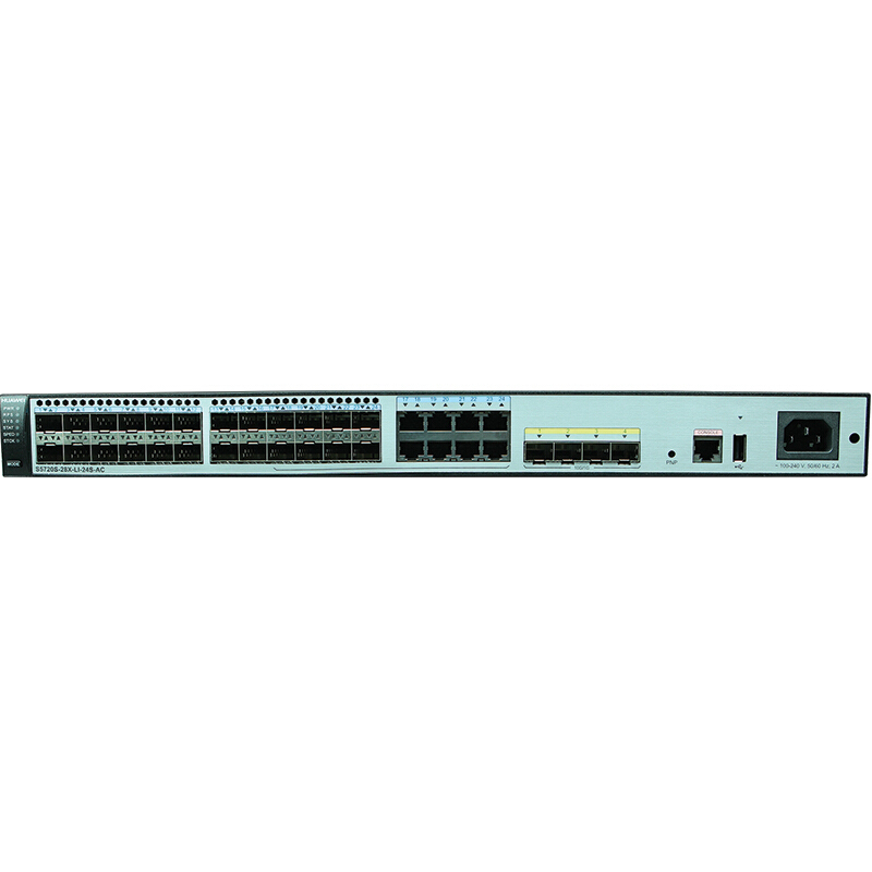 华为(HUAWEI)S5720S-28X-LI-24S-AC 24口全千兆光口三层企业级以太网核心交换机 原厂质保