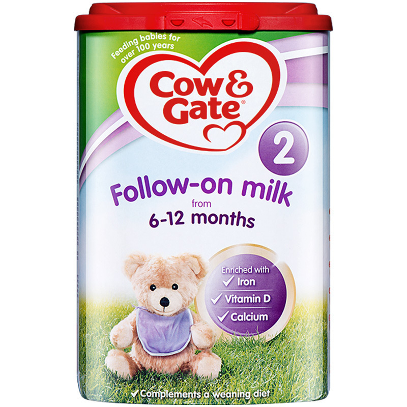 保税区英国牛栏原装进口cowgate进口奶粉2段612个月800g新包装视频
