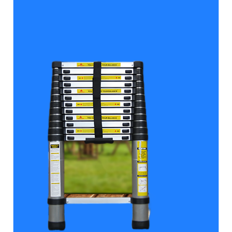 ZXZE 便携式伸缩铝梯11级(3.2M)HL09-SST11(1把/箱)用于家庭爬高 工程梯等爬高用工具