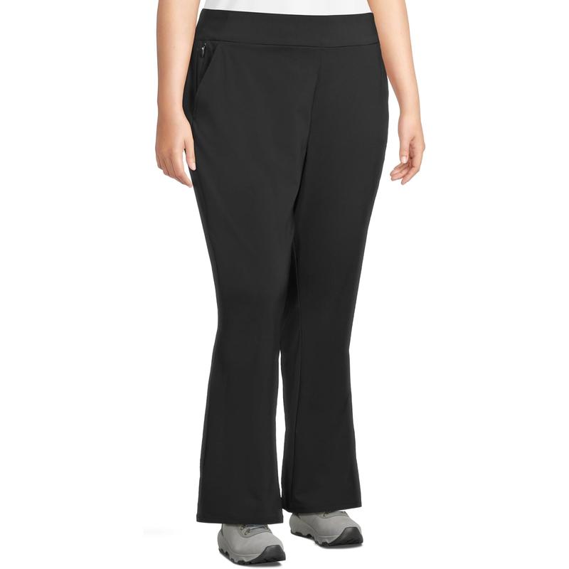 哥伦比亚(Columbia)女运动长裤舒适透气防晒防泼水弹性腰围大码户高清大图