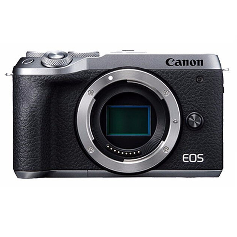 佳能(Canon) EOS M6 Mark II 银色(32mm F1.4)数码微单相机 单镜头套装 约3250万像素