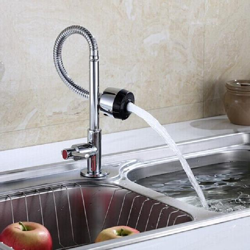 立式水龙头冷热