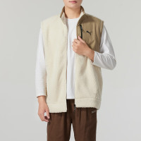 彪马（PUMA）男装新款运动服休闲时尚潮流棉马甲户外防风保暖御寒外套684212-87 ZP S 684212-87/白色