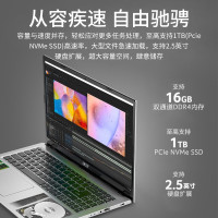宏碁(Acer)升级款 新蜂鸟Fun 15.6英寸 17.9mm轻薄WiFi6超极本笔记本电脑(十一代酷睿i5-1135G7 8G 512GSSD Win10长续航)银 定制