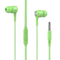 OPPOR9s R11 a11 A9 R15 R11S R9耳机入耳式耳塞有线手机专用耳机 s12不调音[绿色] 套餐一