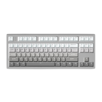 腹灵MK870成品机械键盘客制化套件87键RGB灯光电竞游戏笔记本热插拔 白面单模版+雾蓝侧刻键帽 TTC金粉V2