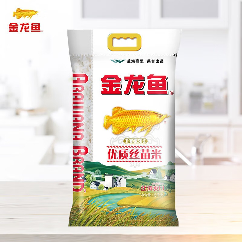 金龙鱼 优质丝苗米 5kg/袋