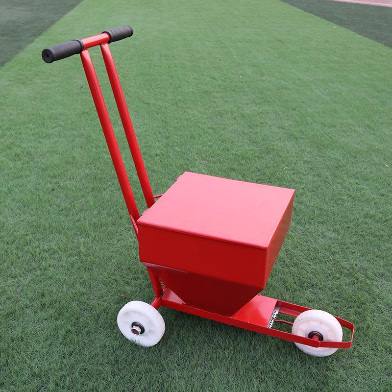 道路划线车石灰粉工地施工撒灰器撒灰线工具地面画线车画线神器