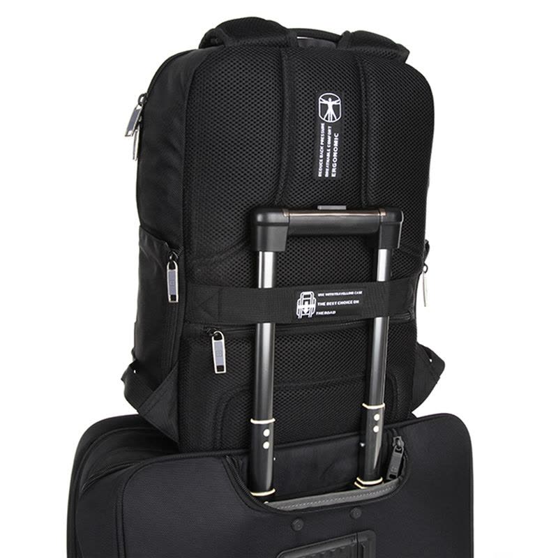 瑞士幻彩时尚潮流商务休闲多功能双肩包SN9770-2图片