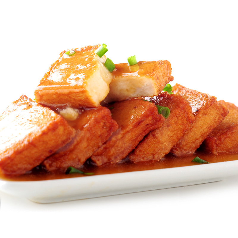 盐津铺子 休闲零食 湖南特产小吃办公室零食辣条鱼豆腐原味 600g