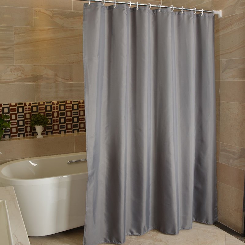 浴室防水帘子加厚遮光隔断窗户挂帘淋浴间洗澡帘卫生间三维工匠浴帘
