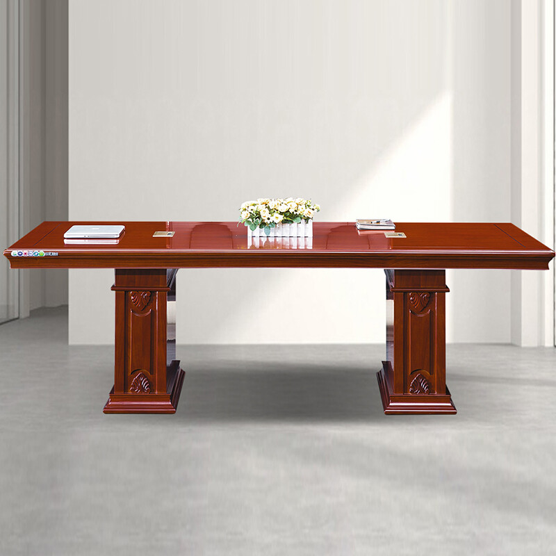 GS会议桌3.5米会议桌一张H5935款单位会议室培训室开会桌高清大图