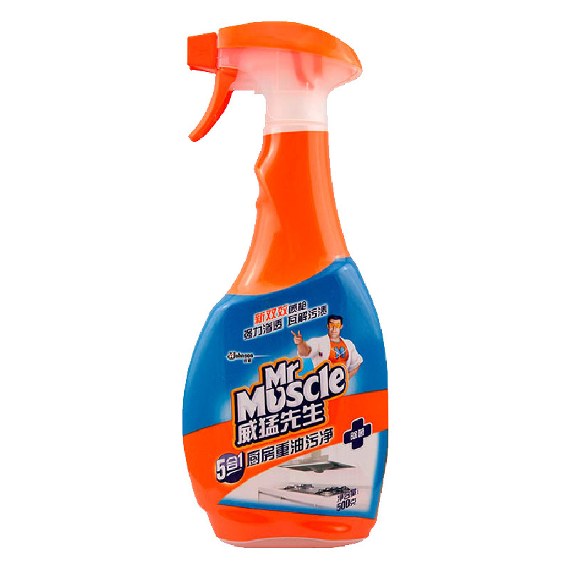 政企专用威猛先生5合1厨房重油污净双包装淡雅花香500g500g油污净油污