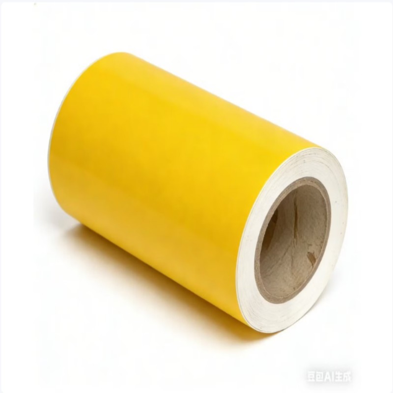 鼎鑫实业DXSY-01 220mm*20m 标签胶贴 (计价单位:卷) 黄色
