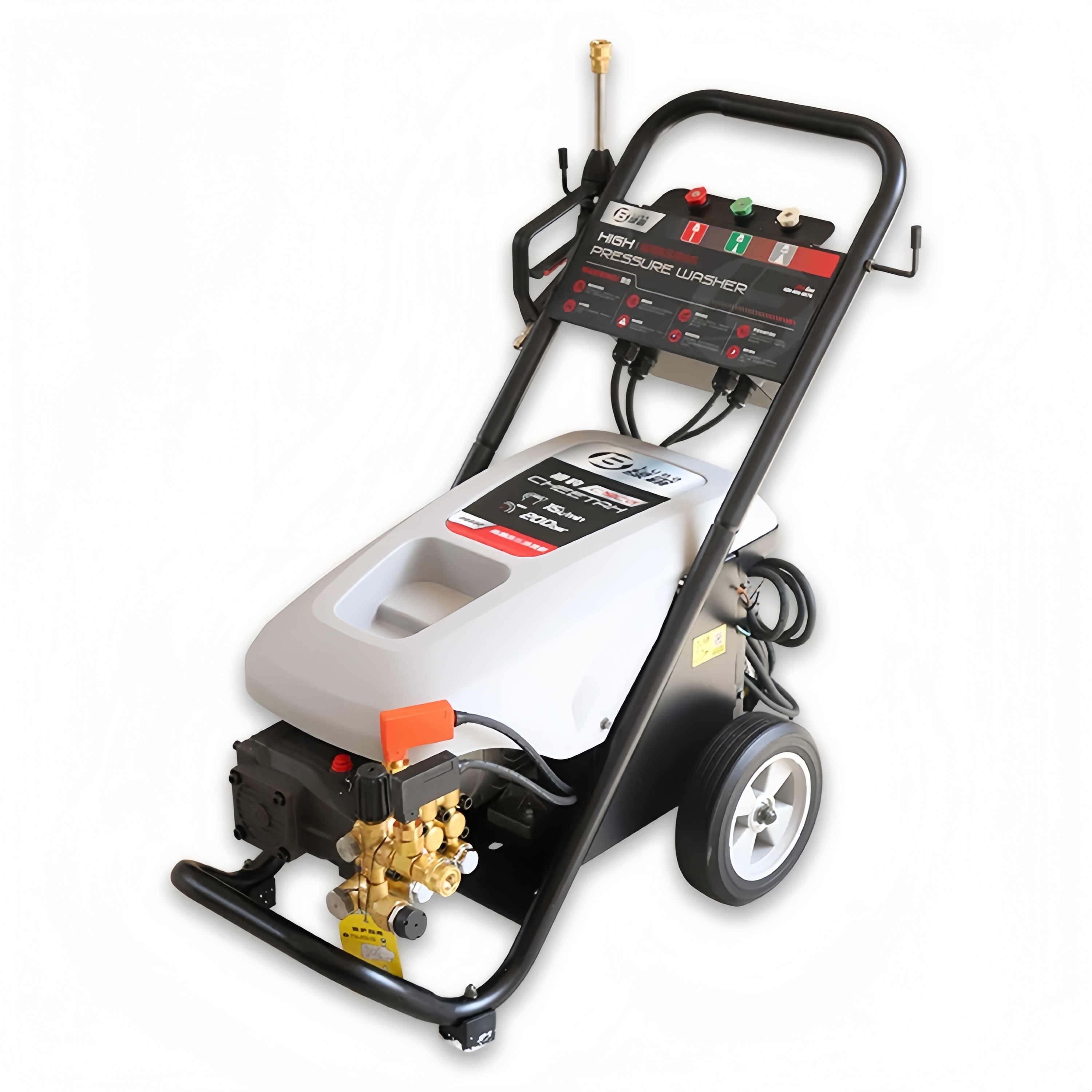 绿田绿霸猎豹清洗机C19AG/19MA洗车机全自动关枪停机冷水高压刷车机