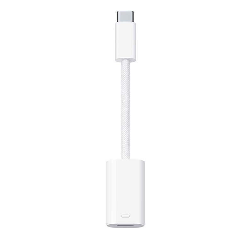 Apple/苹果USB-C/Typc-C 转闪电转换器(编织线 iPhone转接头手机转接头适用于iPhone15系列高清大图