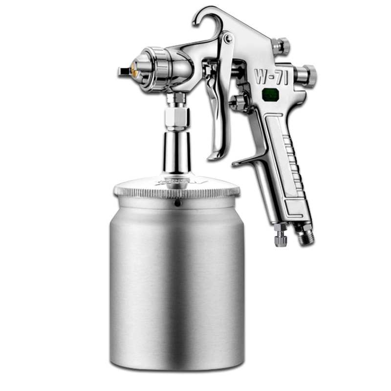 w71喷漆枪喷涂汽车油漆壶理线家气动家用机油涂料乳胶漆高雾化喷枪