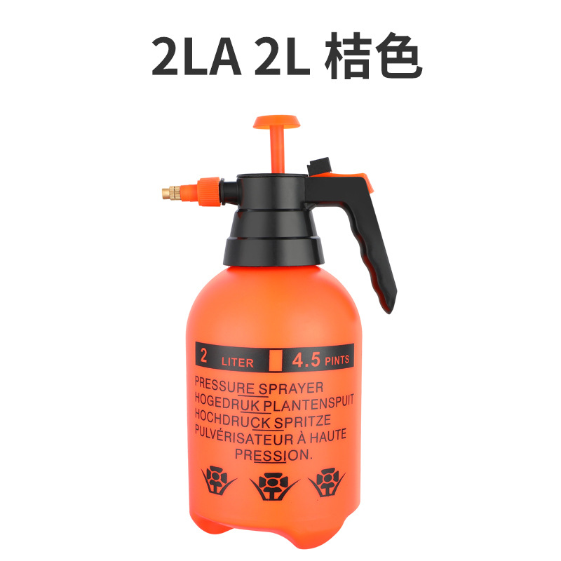 卡质 卡质 消毒喷壶 喷水壶园艺洒水壶气压式喷雾器专用喷雾瓶壶 2L 2L 粉色 一个装/个高清大图