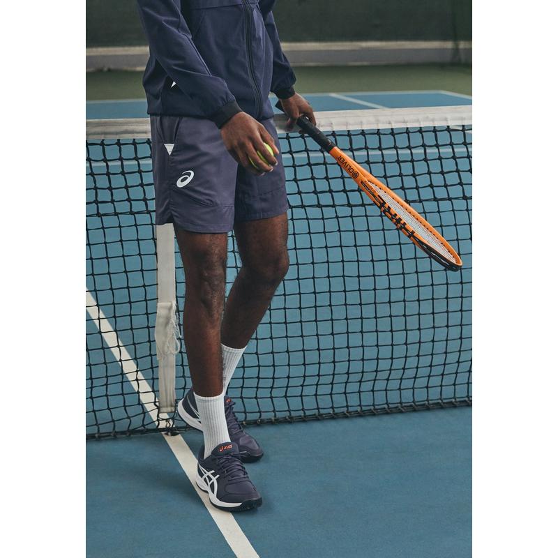 Asics男士轻便速干运动短裤 舒适透气健身运动裤高清大图