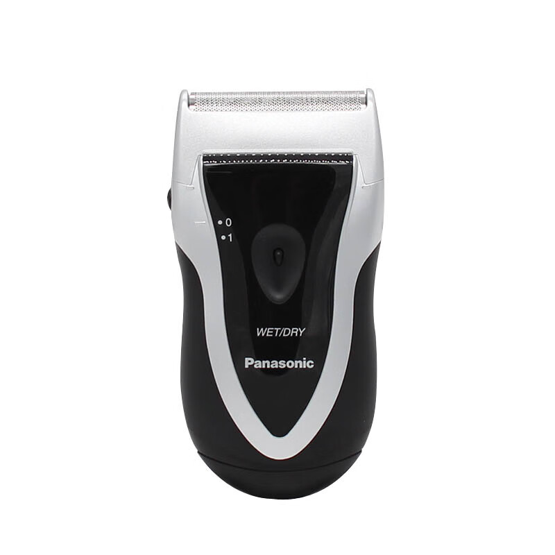 松下(Panasonic)男士电动剃须刀ESB383-S银色往复式单刀头刮胡刀干湿两剃全身水洗干电池款便携式胡须刀高清大图