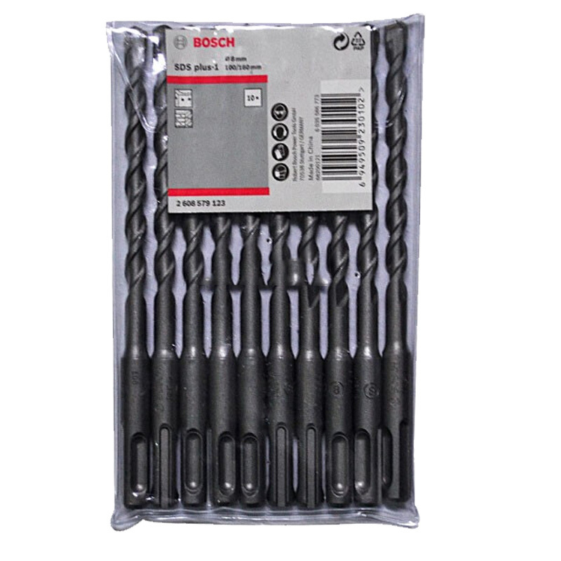 博世 BOSCH 圆柄四坑1系电锤钻头 6X100/160 10支/包