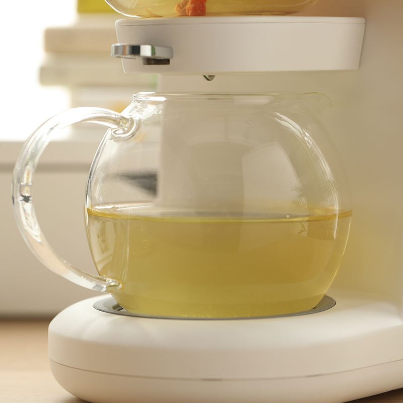 鸣盏煮茶器养生沙漏壶mini办公室小型家用多功能泡花煮茶壶茶饮机MZ-1151