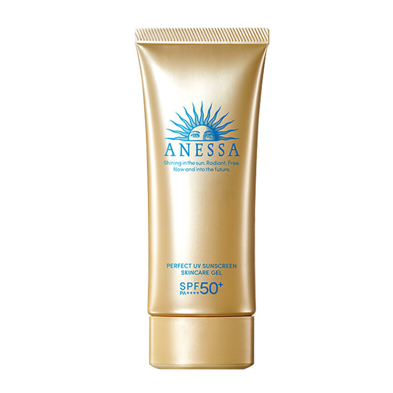 [22年新版]资生堂SHISEIDO 安耐晒金管啫喱脸部防晒霜90g