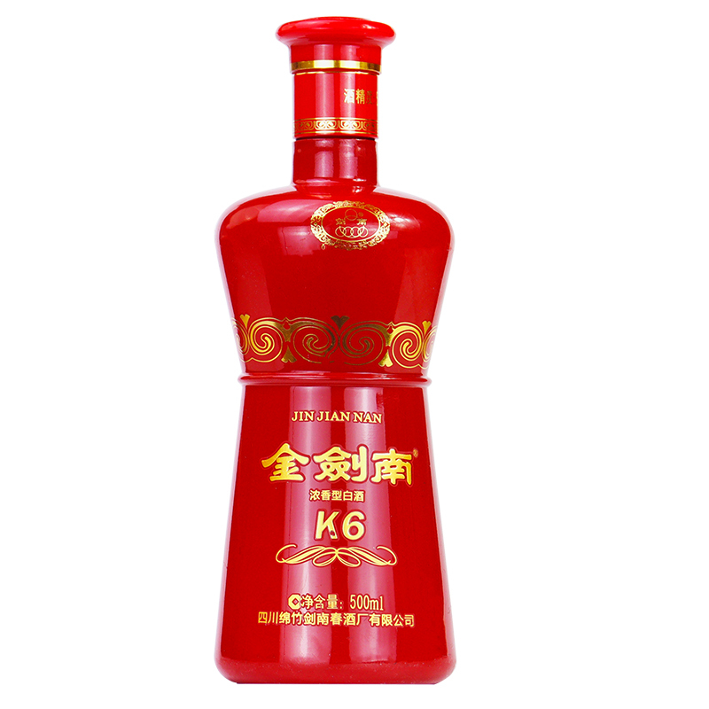 剑南春金剑南K6 52度500ml*2瓶浓香型白酒高清大图
