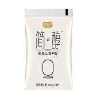 君乐宝简醇无蔗糖酸奶150g袋装网红白袋早餐酸奶助消化风味发酵乳