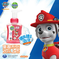 Dettol滴露泡沫抑菌洗手液汪汪队樱桃芬芳250ml*2双瓶装5秒除菌儿童组合装