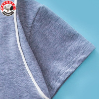史努比(SNOOPY)儿童运动短袖两件套装夏季新款男小童童装L050
