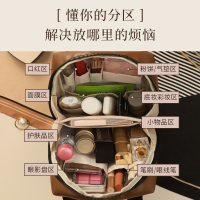 小方糖化妆包女2024新款高端网红大容量便携式品收纳包外出袋2025