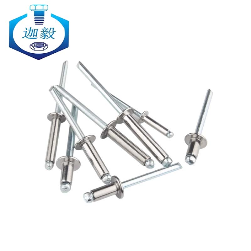 迦毅不锈钢抽芯拉铆钉M6.4*16个高清大图