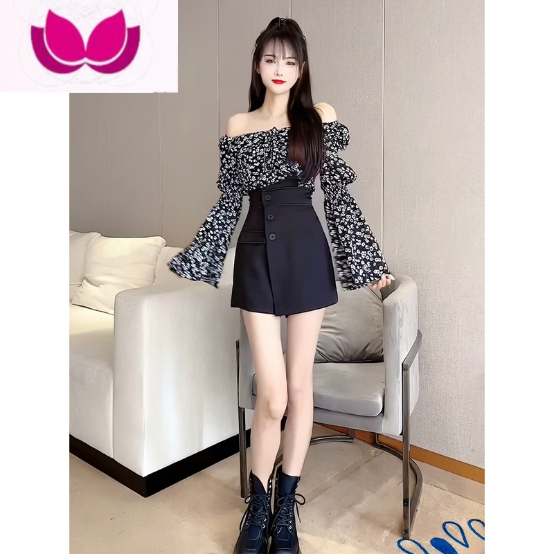 七斓小个子洋气套女2023夏季新款减龄高级感休闲时尚甜酷风套装裙高清大图