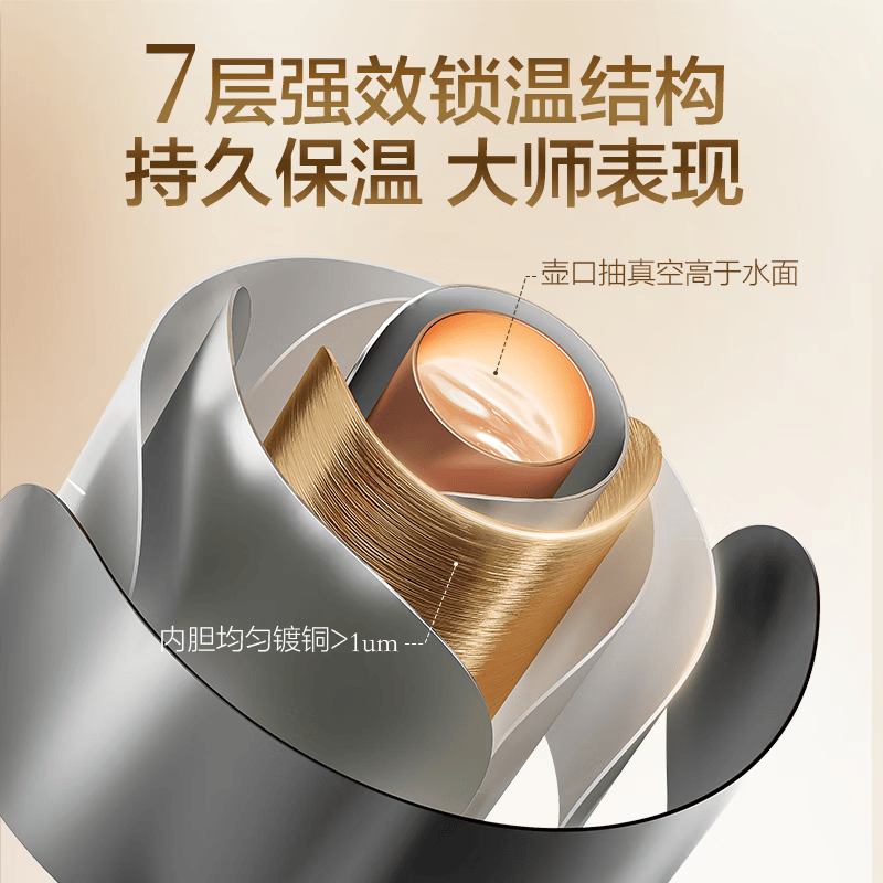 苏泊尔(SUPOR)苏泊尔超强锁温保温壶 2.0L KCV20BF50奶油白高清大图