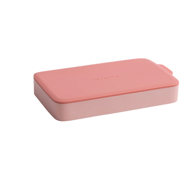 韩国硅胶冰格家用制冰模具小格辅食冰块盒带盖冻冰盒球形L8|黄蓝六边形图片