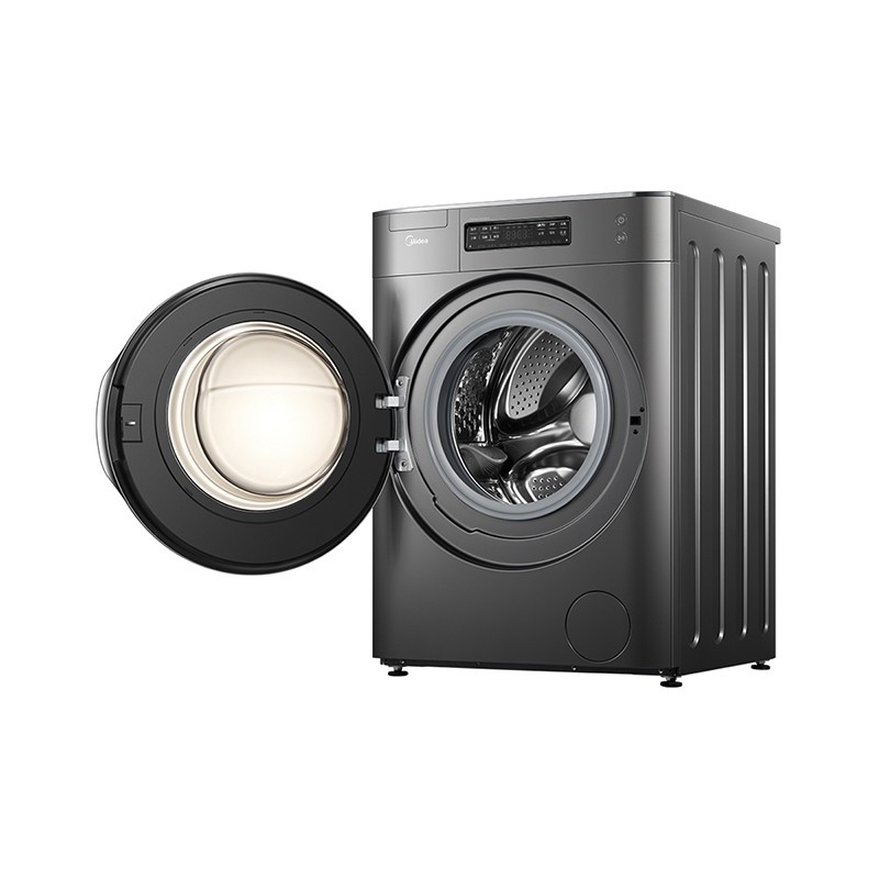 美的md100pt1wdqct家用10公斤变频洗烘一体机超薄初见系列滚筒洗衣机