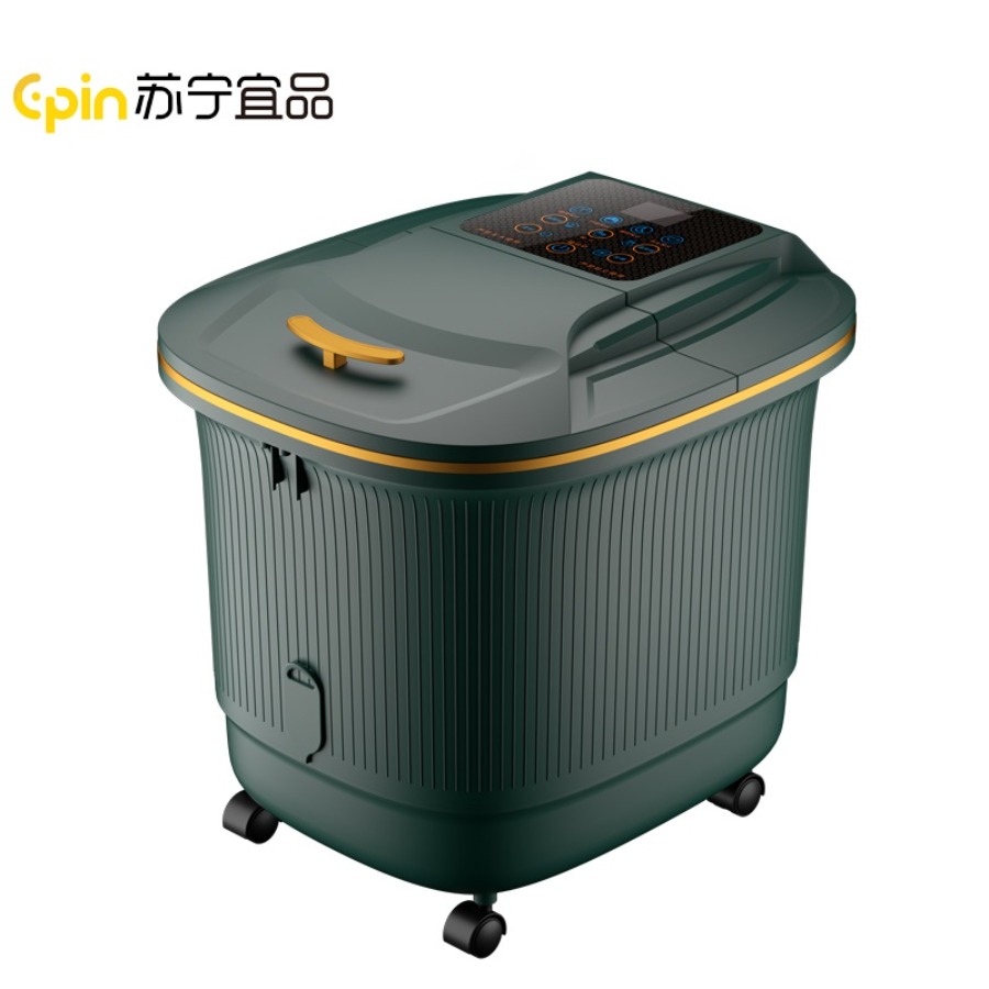 苏宁宜品 足浴盆 御汤2家用恒温加热按摩高深泡脚桶沐足神器 YM-658(SNYP-ZYP15L-S02P)