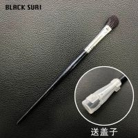 斜头鼻侧影刷斜角鼻影刷动物毛鼻子修容刷单只羊毛化妆刷子眼影刷 斜角羊毛鼻影刷(1支)