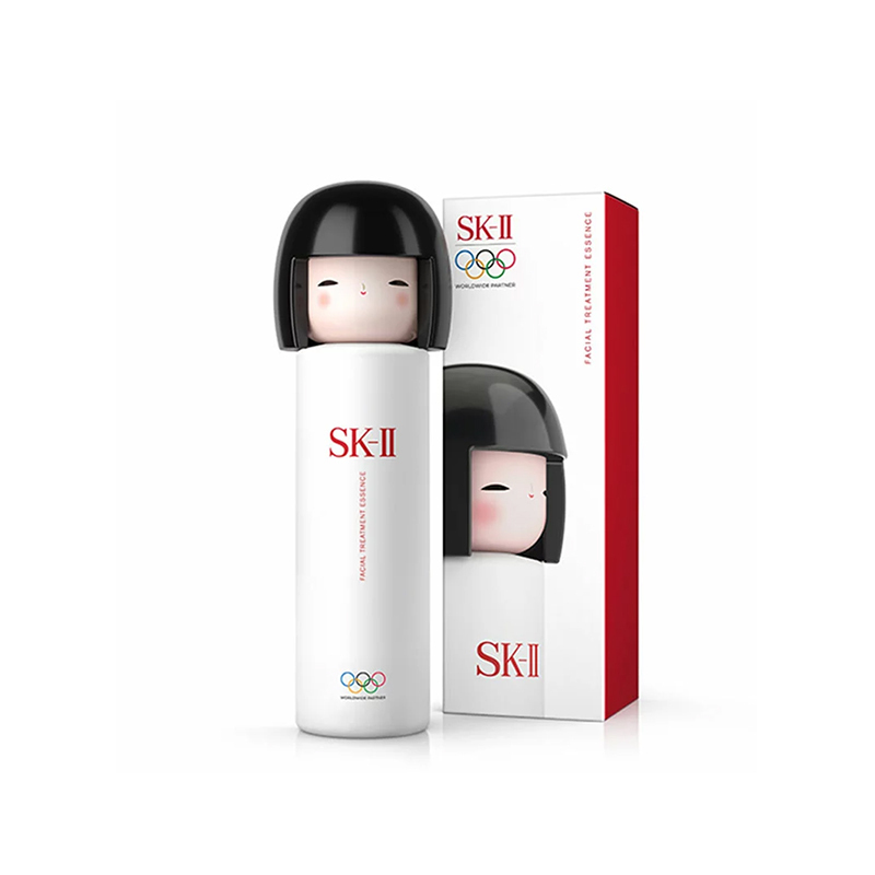 SK-II SK2 奥运限定神仙水春日娃娃黑色 青春露 230ml 精华乳 精华 日本本土版