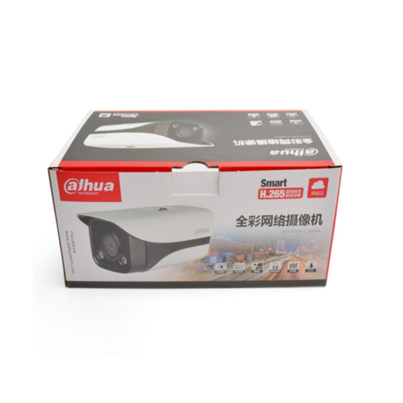 大华 (alhua) 网络摄像机 DH-IPC-HFW2433DM-LED 全彩系列400万全彩枪双灯