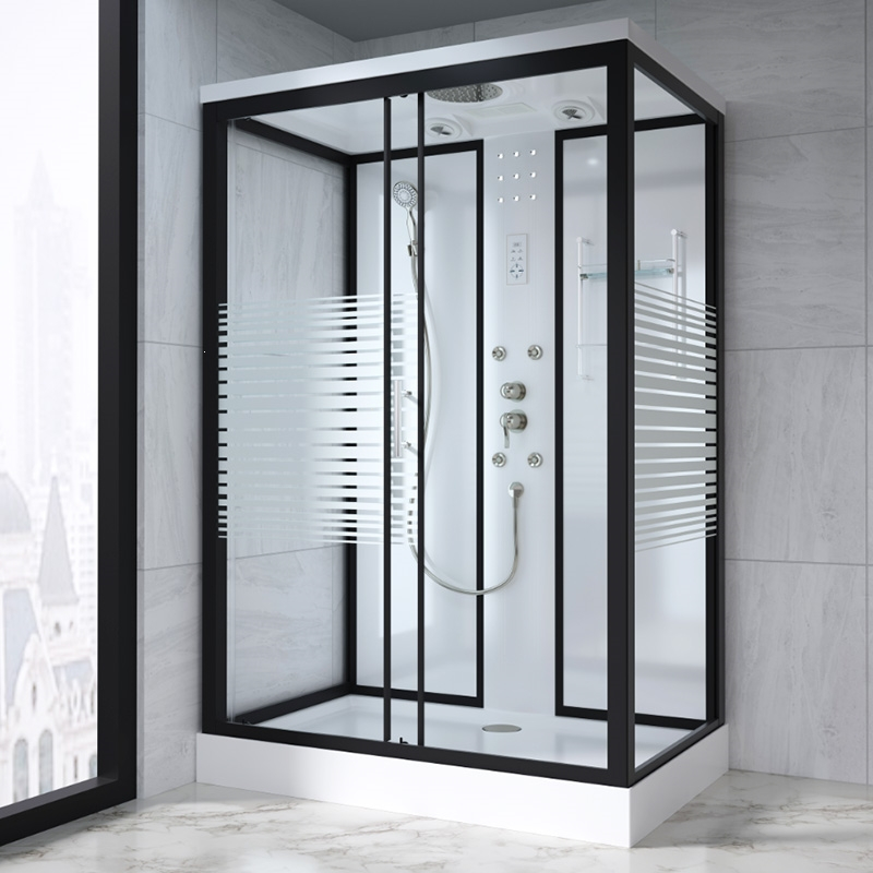 整体淋浴房浴室隔断一体式闪电客家用洗澡房干湿分离沐浴房方形移门