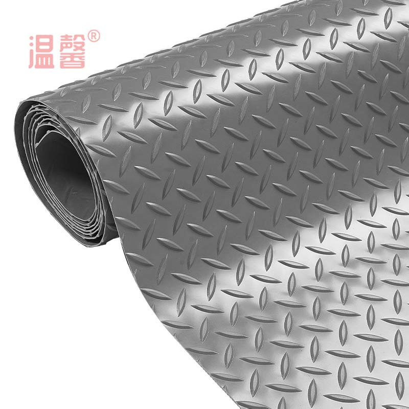 温馨 人字纹地垫 灰色1.5米宽*2mm厚 米高清大图