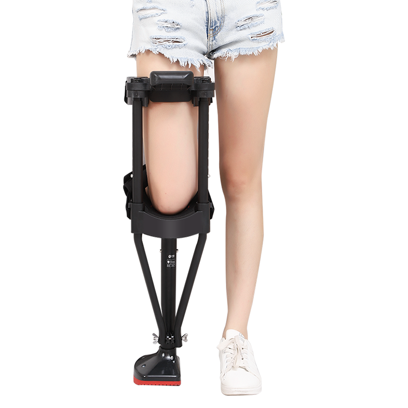 中量踝关节骨折扭伤小腿脚踝受伤摔伤防滑拐杖单腿助步器辅助行走高清大图