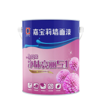 嘉宝莉乳胶漆室内涂料内墙漆白色家用自刷乳胶漆亮丽5合1墙面漆
